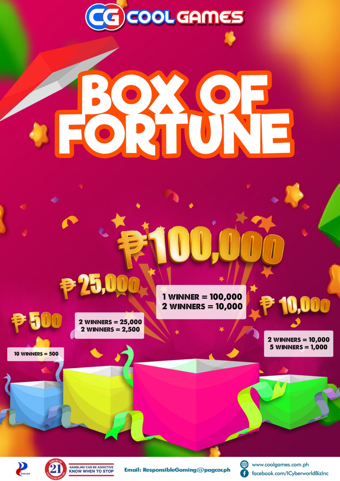 Box of Fortune EGames