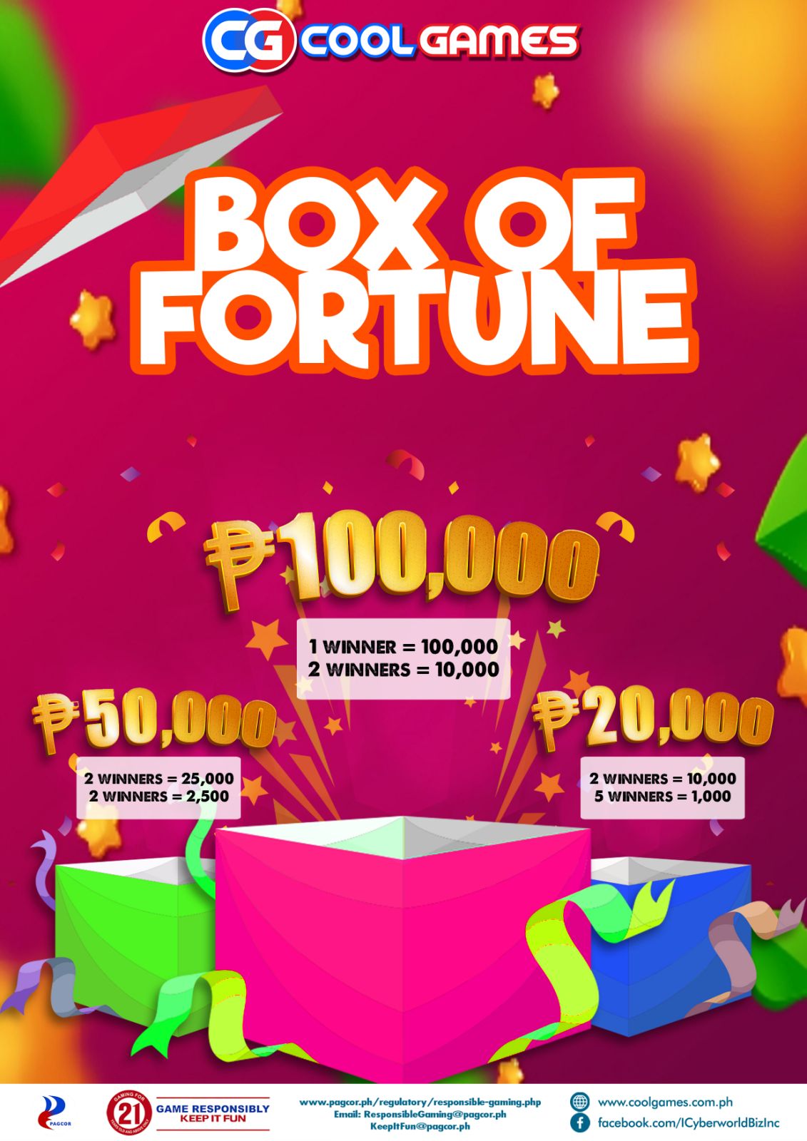 Box of Fortune EGames