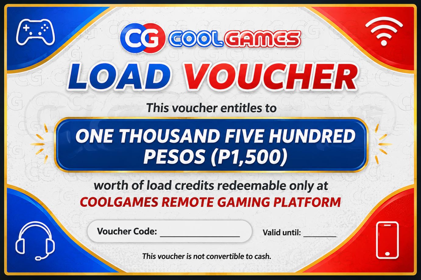 1,500 Load Voucher