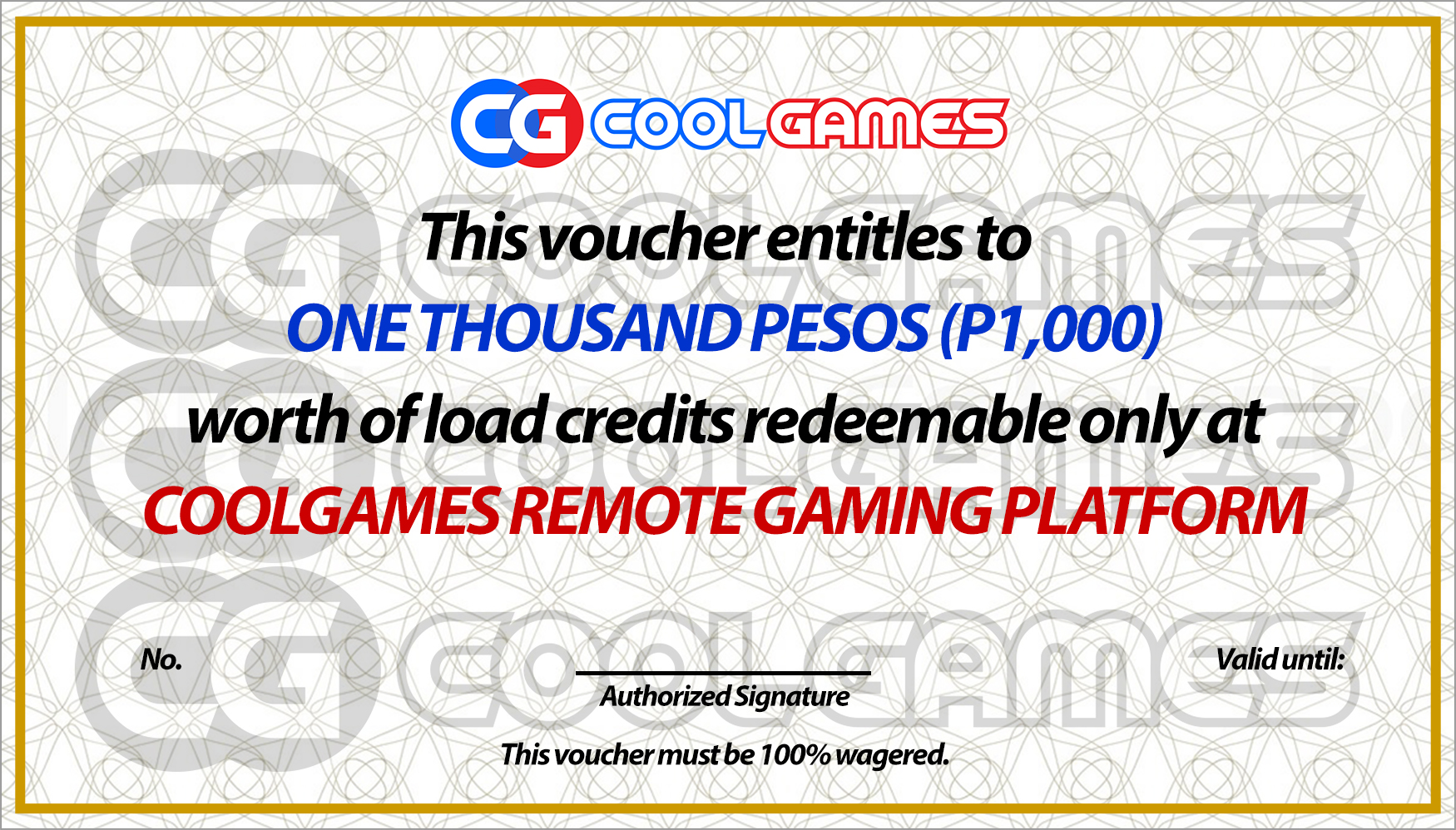 1,000 Load Voucher